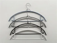 Ib nrab Round PVC Txheej Hlau Hanger